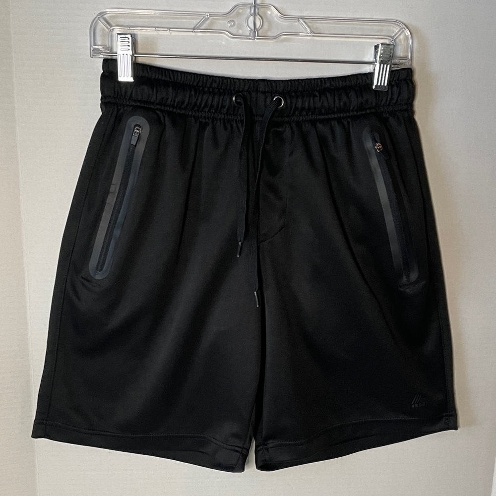 RBX Men's Size Small Zip It  Black Men's Athletic Shorts